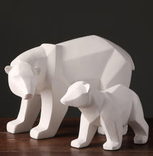 Load image into Gallery viewer, Polar Bears sculpture