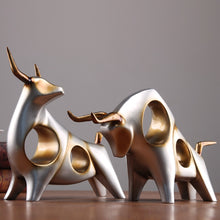 Load image into Gallery viewer, Creative Cattle Statue
