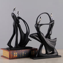 Load image into Gallery viewer, Black Human Sculpture