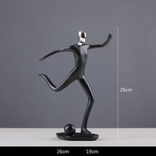 Load image into Gallery viewer, Black Human Sculpture