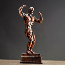Load image into Gallery viewer, Bodybuilding Muscle Man Sculpture