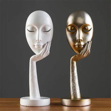 Load image into Gallery viewer, Lady Face Character Statues