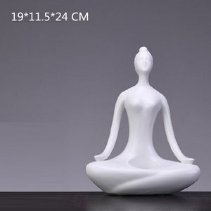 Yoga Statue