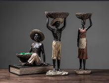 Load image into Gallery viewer, Hardworking AfricanCcharacter Statues