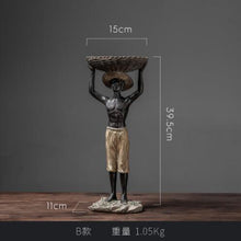 Load image into Gallery viewer, Hardworking AfricanCcharacter Statues